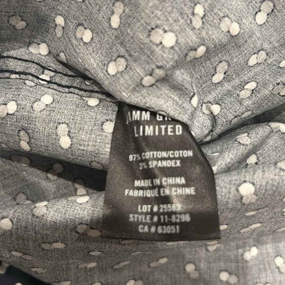 Julian & Mark Ryan Geo Print Button Down Shirt - Picture 6 of 6